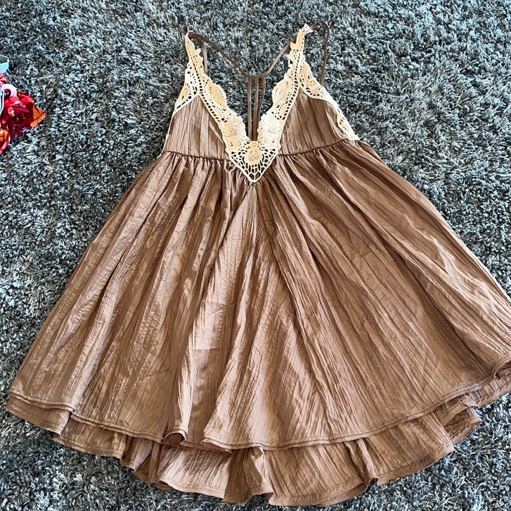 free people strappy back dress